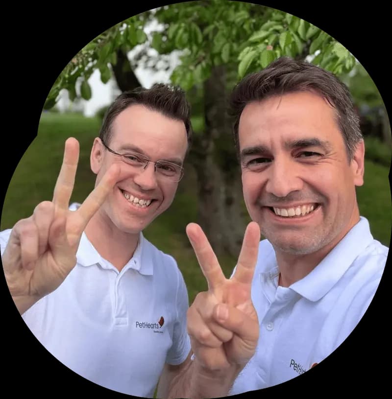 Dein PetHearts-Team: Thomas & Marco